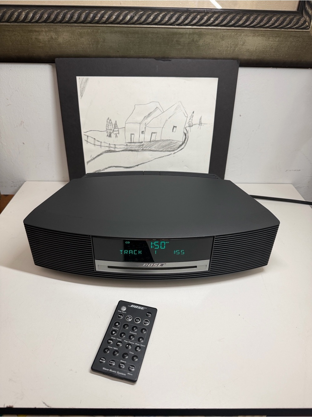Bose Wave Music System Model  AWRCC1 In Black